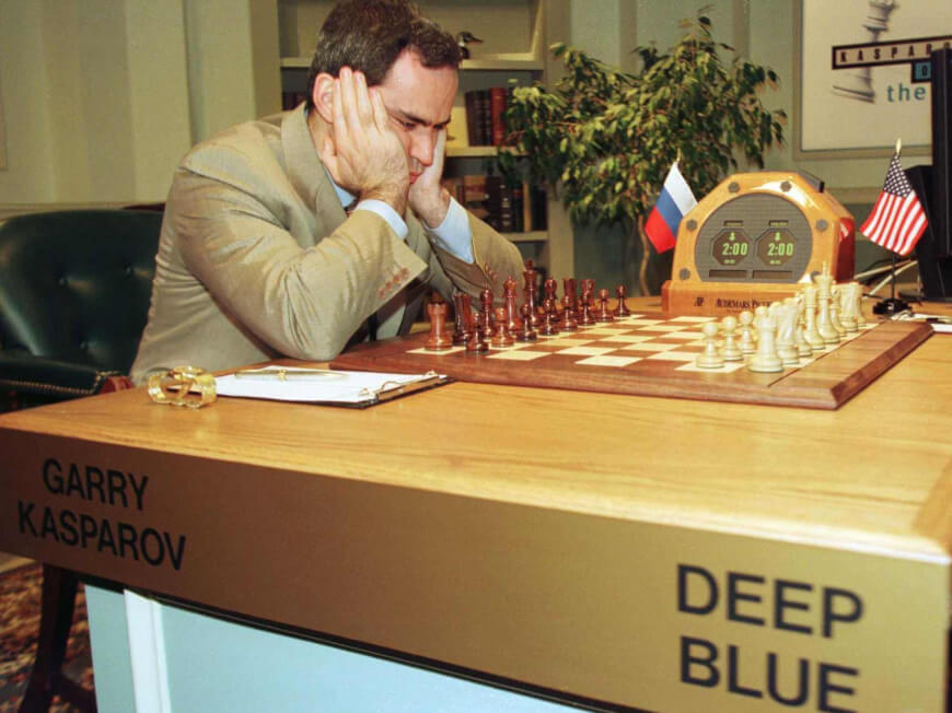 Kasparov vs Deep Blue by IBM
