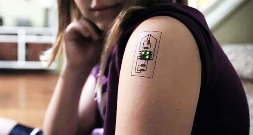 Electronic tattoo meaning